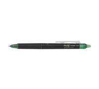 Roller pilot frixion point clicker 05 encre gel thermosensible effacable rechargeable vert