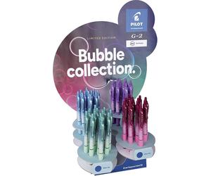 Roller PILOT PEN G-2 Bubble collection 4 couleurs Présentoir 48 pièces
