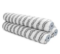 ROLLINGDOG Lot de 3 manchons de rouleau de peinture de 45,7 cm - Poils longs de 18 mm pour maçonnerie, murs rugueux et texturés, plafonds et sols