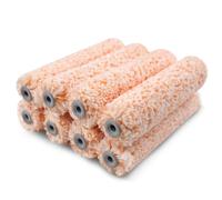 ROLLINGDOG Lot de 8 manchons de rouleau de peinture en microfibre de 15,2 cm pour murs et plafonds lisses à semi-lisses