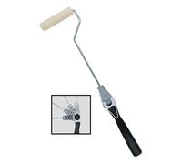 ROLLINGDOG Rouleau de peinture pour radiateur - 10,2 cm de long - Rouleau de peinture pour peinture derrière radiateur, mur et plafond