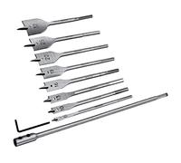 Rolson 48550 Ensemble de forets à bois plats (10 pièces)