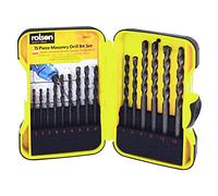 Rolson 48655 Ensemble de forets de maçonnerie (15 pièces)