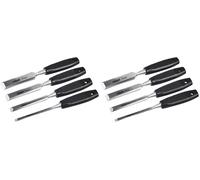Rolson 56159 Ensemble de ciseaux à bois (4 pièces) (Lot de 2)