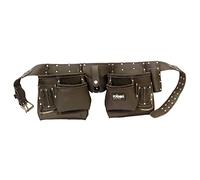 Rolson 68851 Ceinture à outils professionnelle tannée à l'huile pour constructeur, couvreur, charpentier