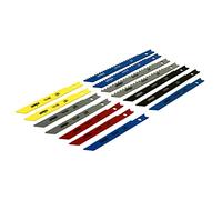 Rolson Assortiment de lames de scie sauteuse (14 pièces)
