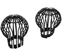 Rolson Ensemble de filtres pour tuyau de descente (2 pièces)
