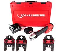 Rothenberger Presse à tubes ROMAX 4000 1000001924 - Jeu de mâchoires SV 15/22/28 mm