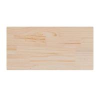 ROMHZKS Lot de 2 plateaux de table rectangulaires en pin massif - 60 x 30 x 1,7 cm - Style rustique - Pour salle à manger et commerce - Facile à nettoyer avec un chiffon humide - Polyvalent