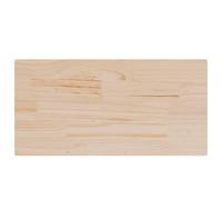 ROMHZKS Lot de 2 plateaux de table rectangulaires en pin massif - 80 x 40 x 1,7 cm - Style rustique - Pour salle à manger et commerce - Facile à nettoyer avec un chiffon humide - Polyvalent