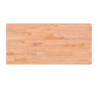 ROMHZKS Plateau de bureau en pin massif naturel - 115 x 55 x 2,5 cm - Plateau de table pour bureau, bureau, table d'ordinateur, table à manger