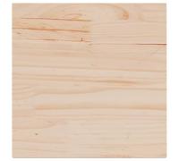 ROMHZKS Plateau de table carré en pin massif - 40 x 40 x 1,7 cm - Plateau de table rustique en pin pour salle à manger et commerce - Facile à nettoyer avec un chiffon humide - Polyvalent