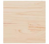 ROMHZKS Plateau de table carré en pin massif - 50 x 50 x 1,7 cm - Plateau de table rustique en pin pour salle à manger et commerce - Facile à nettoyer avec un chiffon humide - Polyvalent