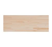 ROMHZKS Plateau de table rectangulaire en pin massif - 110 x 40 x 1,7 cm - Plateau de table rustique en pin pour salle à manger et commerce - Facile à nettoyer avec un chiffon humide - Utilisation