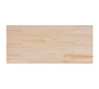 ROMHZKS Plateau de table rectangulaire en pin massif 90 x 40 x 1,7 cm - Plateau de table rustique en pin pour salle à manger et commerce - Facile à nettoyer avec un chiffon humide - Utilisation
