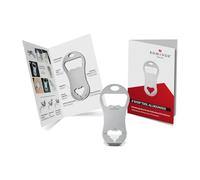 ROMINOX Shop Tool // Allrounder - 8 fonctions, démonte-chariot avec fonctions supplémentaires, outils n acier inoxydable, outil multifonctionnel, description fonctionnelle incluse