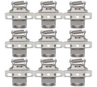 ROMISBABA 20pièces Clips à Ressort pour Spot Encastrable LED Fixation Plafonnier Compacte et Résistante Compatible Downlight et Lampe à Panneau