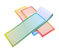 ROMISBABA Bloc-notes Magnétique avec 150 Feuilles Support Stylo Intégré Dimensions 20 X 7,5 Cm pour Liste de Courses pour Réfrigérateur et Organisation Quotidienne