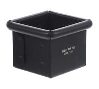 ROMISBABA Moule à Toast Carré Ustensile Pratique Mini 4 Cm en Alliage D'aluminium Antiadhésif, Poêle Cuisine sans Couvercle, Cuisson Uniforme pour Pâtisserie Maison pour Toasts