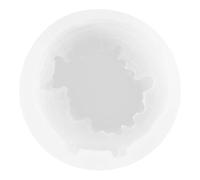 ROMISBABA Moule en Silicone Blanc D'igloo 3d pour Pâtisserie et Diy, Moule Polyvalent pour Gâteau D'hiver Unique et Résistant Four