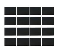ROMISBABA Plaques Magnétiques Noires Amovibles et Résistantes aux Intempéries pour Porte de Garage en Pvc 16 Pièces pour Créer de Fausses Fenêtres en Bricolage