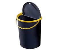 ROMISBABA Poubelle suspendue avec couvercle 20L en plastique pour cuisine et maison avec fixation murale gain de place