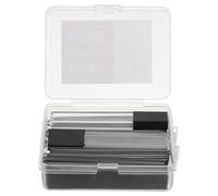 ROMISBABA Recharge de 0,7 Mm 2b en Résine Résistante Casse, Boîte de 1000 Recharges Longues 9 Cm pour Porte-, Fournitures Scolaires et Bureau, Écriture Précise et Solide