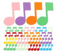ROMISBABA Style Classique 200 Pièces de Confettis en Papier Forme Note de Musique et Matériel Papier Couleur Aléatoire pour Décoration de Table de Fête pour Décoration de