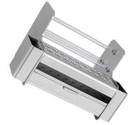 ROMISBABA Support de Rangement D'outils Robuste en PVC et PE avec Tiroir, Porte-Outils Portable Multifonction pour Bureau et Garage Argenté