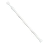 ROMISBABA Tringle à Rideaux en Acier Carbone et ABS, Barre de Tension sans Perçage Télescopique Extensible 30-50 Cm pour Salle de Bain et Penderie