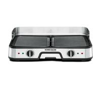 Gril électrique Rommelsbacher BBQ 2025 2000W Noir/Acier inoxydable