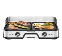 Gril électrique Rommelsbacher BBQ 2025 2000W Noir/Acier inoxydable