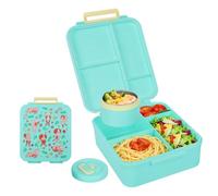 Romon 1700ml Lunch Box, Lunch Box Enfant Adulte Boîte avec 4 Compartiments, Conception Sans Fuite Lunchbox, Petit-DéJeuner Collation Boite Repas pour École Pique-Nique Travail, sans BPA