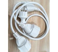 Romon Adaptateur de Prise Schuko Double Prise Rallonge Électrique 1,5m