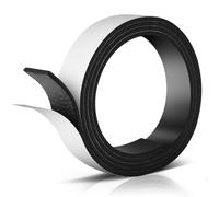 Romon Bande Magnétique Adhésive 2mm x 1.8cm - Ruban Aimant Autocollant 1M pour Moustiquaire, Organisation, Présentation, Projets d'Artisanat et Bricolage