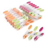 Romon Pince à Linge, Lot de 30 Épingles à Linge Multicolores, Pinces à Linge, Épingles à Linge en Plastique Ultra-Agrippantes pour l'Extérieur, pour les Serviettes, les Sous-Vêtements et les Vêtements