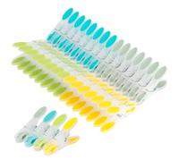 Romon Pinces à Linge, Lot de 30 Épingles à Linge en Plastique Multicolores pour Extérieur, Pinces à Corde à Linge, Prise Ultra-Fermes pour Serviettes, sous-Vêtements et Vêtements