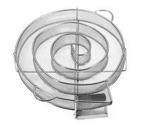 Rond Acier Inoxydable Générateur de Fumée Froide à Barbecue BBQ Grille Fumage Fumeur Outil L61575