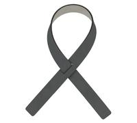 Rond de serviette FOLD NUPO 30 cm, set de 4 pc, anthracite / clair gris, cuir, LIND DNA