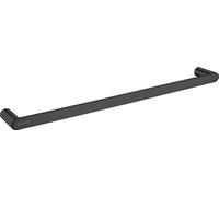Rond noir - Porte-serviettes mural - 60 cm (ADR_N621)