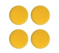 Ronde Peinture Éponge 4 Pièces Jaune Artisanat Artiste Éponges Argile Aquarelles Éponge pour d'art D'Aquarelle Poterie Peinture