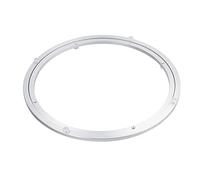 Ronde Rotative Base Plaque Tournante De Table Ronde En Alliage D'aluminium | Roulement Plat Base Antidérapant Durable for Table En Verre, Bois, Marbre Platine Tournante(300mm/12in)