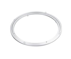 Ronde Rotative Base Plaque Tournante De Table Ronde En Alliage D'aluminium | Roulement Plat Base Antidérapant Durable for Table En Verre, Bois, Marbre Platine Tournante(300mm/12in)
