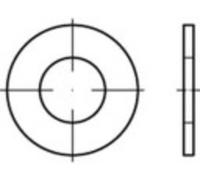 Rondelle 4.3 mm 10 mm acier 200 pc(s) TOOLCRAFT 159221