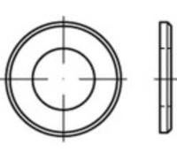 Rondelle 5.3 mm 10 mm acier 1000 pc(s) TOOLCRAFT 147886
