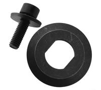 Rondelle à bride extérieure de 35 mm et boulon de serrage de lame M6 x 20 en métal de rechange pour scies circulaires DSS610 DSS611 BSS610 BSS611 pour une installation sécurisée de la lame