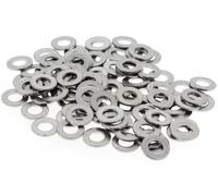 Rondelle Bihr Rondelles alu 6x12x1mm 100 pièces