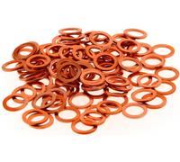 Rondelle Bihr Rondelles cuivre 8x12x1,0mm 100 pièces