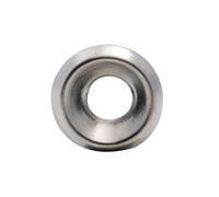 Rondelle cuvette nickelée Viswood 3,5x11mm ép:1,7mm (lot de 25 rondelles)