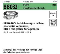 Rondelle d'arrêt à clavette R 88032 HLB- 3,5 Acier revêtu de zinc lamellaire large